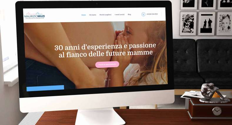 Nuovo sito dello studio per l'infertilità Maurizio Muzi di Napoli